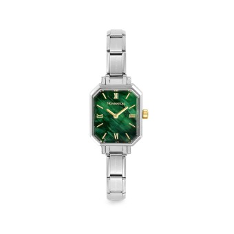 Time Paris watch with Green Malachite dial