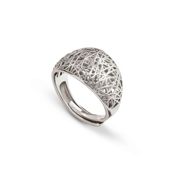 Leaf of Light filigree ring