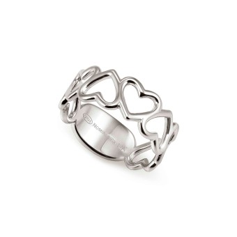 Precious Moves band ring, Hearts
