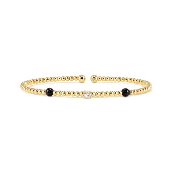 Siren Dream gold bracelet with Pearls