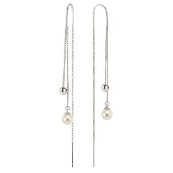 Long Siren Dream earrings with Pearl